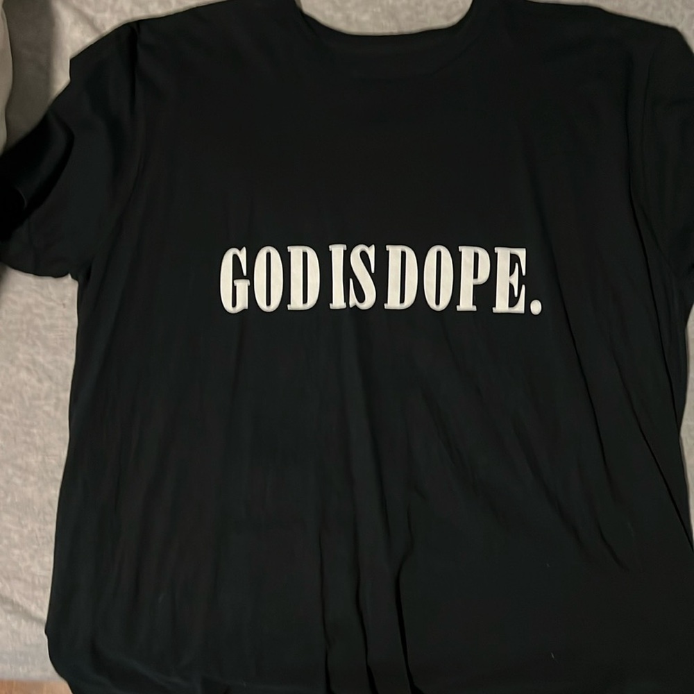 God Is Dope Short Sleeve Shirt